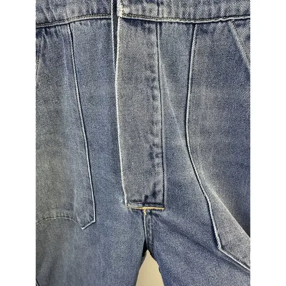 Citizens of Humanity Distressed Marta Denim Jumpsuit Blue Jean Coveralls Small - Picture 14 of 16